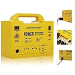 Solar Generator Portable(128Wh - 40,000mAh - 140 W) LiFePo4 Battery - 1 Inverter 110V - 3USB Outlets 2A - 4DC Outlets 12V/5A - Perfect for Emergency, RV, Camping etc. - Monerator Gusto 10