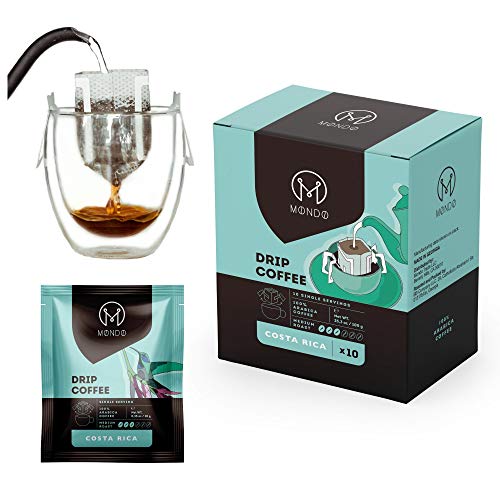 Mondo Drip Coffee Maker, Single Serve Pour Over Coffee Filter Bag