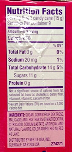 Wonka Pixy Stix 9 Filled Candy Canes With Candy Powder