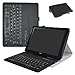 Acer Iconia One 10 B3-A40 Wireless Keyboard Case,Mama Mouth Slim Stand PU Leather Cover with Romovable Wireless Keyboard for 10.1
