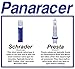 Panaracer 2 Pack 700 x 25 / 35 C Presta (French)-60mm Bicycle Tube