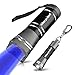 12 LED UV Flashlight Urine Detector - Morpilot Upgrade Ultraviolet Black Light Flashlight with Mini Keychain White Flashlight,for Detect Bed Carpet Bug Dog Urine Stain Scorpion