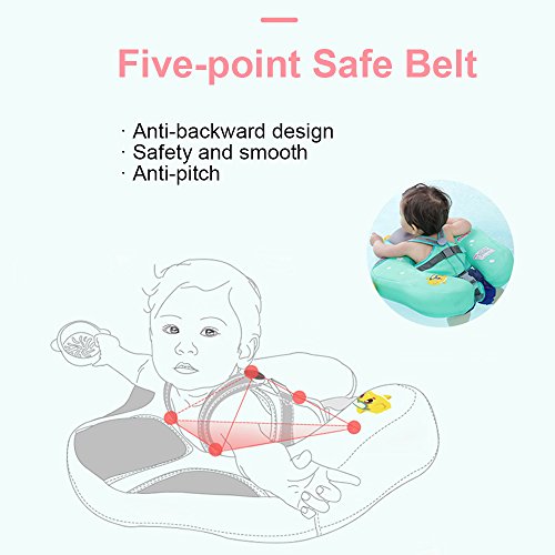 image for Preself Baby Solid Swimming Float No Need To Inflatable Swimming Ring 