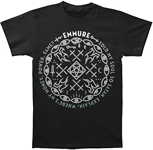 Emmure Men's Money Power Fame T-shirt XX-Large Black