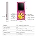 Aniee MP3 Player/MP4 Player, Kids MP3 Player with FM Radio/Video/Photo Viewer & Voice Recorder, Music Player with Cartoon Bear Paw Button Support Up to 64GB, Pink