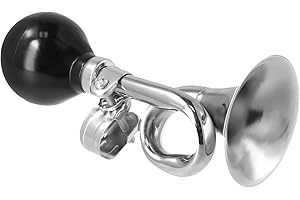 vesaneae Classic Bike Horn, Retro Clown Bugle Horn, 235 Steel Squeeze Clown Horn Air Horns for Bicycles Golf Carts Boats Moto
