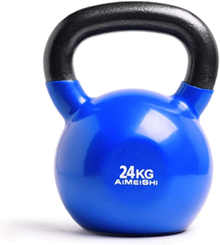 Kettlebells AGYH Male and Female Family Fitness Casting, 11 Colors, 4kg-28kg Competitive, Integrated Molding (Color : Blue 24kg)