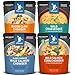Fishpeople Wild Seafood Soup + Chowder Variety Pack, 10 ounce pouches (4 pack), Microwaveable, Gluten-Free, Packed with Protein and Omega-3s, BPA-free, Ready to Eat Wild-Caught Sustainable Seafood