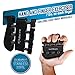 Hand Grip Workout Strengthener Kit (5 Pack) Adjustable Hand Exerciser (10-110 Lbs.) Finger Exerciser Finger Resistance Band Gel Ball