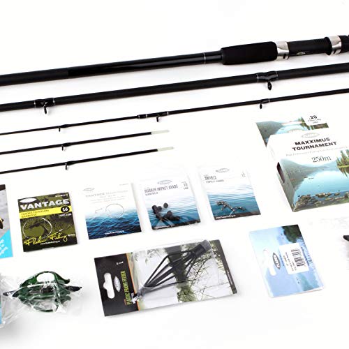 FLADEN SPECIAL Complete FEEDER LEDGER Fishing Set Graphite