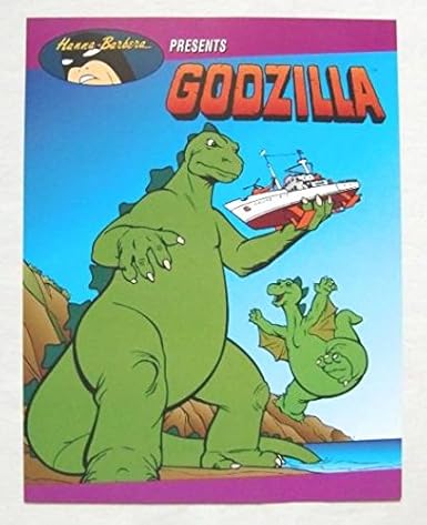Amazon １９９４年 ハンナバーベラ番組紹介カード Godzilla ゴジラ トレカ 通販