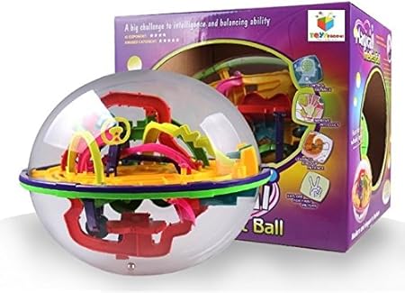 208 Steps 3D Magic Intellect Maze Ball Educational Learning Puzzle Game