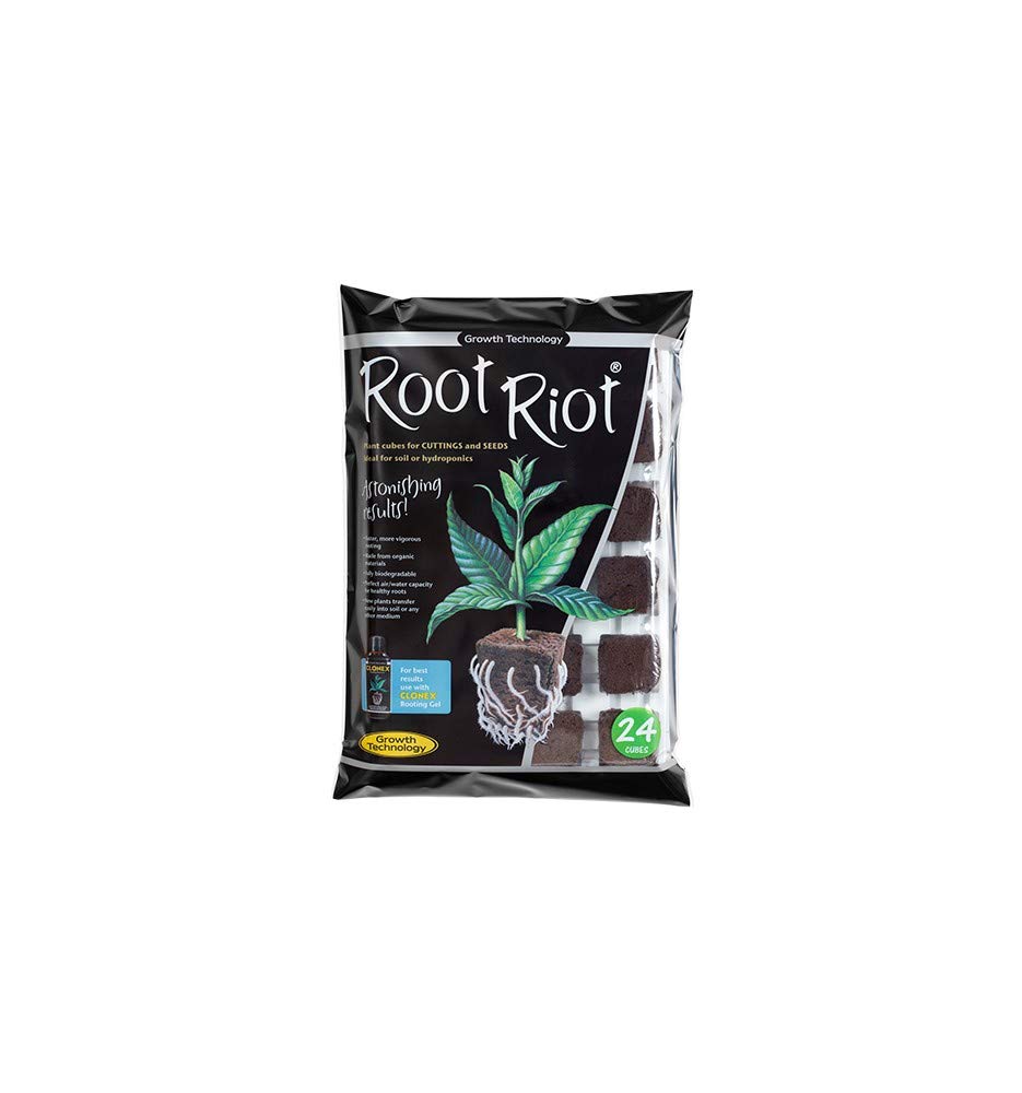 Growth Technology Root Riot 24 Cube Propagation Tray