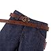 2X 1/6 Scale Male Classic Denim Jeans Pants for 12'' Hot Toys Action Figure Body Clothing Accessories