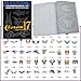 Master Airbrush Brand Airbrush Tattoo Stencils Set Book #17 Reuseable Tattoo Template Set, Book Contains 50 Unique Stencil Designs, All Patterns Come on High Quality Vinyl Sheets with a Self Adhesive Backing.