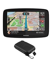TomTom GO 520 GPS 5" visualización táctil (us can mex) con proteger y Stow Caso