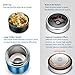 Alxeme Insulated Lunch Container Thermos Food Jar, 27oz Vacuum Insulated Food Jar for Kids Adult, Stainless Steel Wide Mouth Soup Thermos for Cold Hot Food Leak Proof Bento Box with Flexible Handle