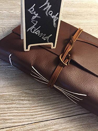 Leather photo album, personalized FREE, hand made