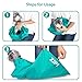 Tyhocent Pet Dog Cat Carrier Sling Hands Free Puppy Outdoor Travel Bag Portable Pet Shoulder Bag Nail Clipping Cleaning Grooming Bag, Washable and Foldable,Fit Below 18lb Cats&Dogs (Green)
