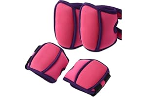 ISANPAN Thickening Toddler Knee Pads(2 Pairs 1-3-5 years)- Comfortable Non Slip toddler Protective Gear Set for Balance Bike- Helper to Protect Boy Girl Knees