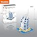YouCute Micro Blocks,New Swan Stone Castle,Small Building Block Set (Burj Al Arab)