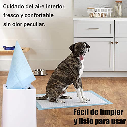 Almohadillas de Entrenamiento Desechables para Mascotas,Almohadillas Desechables para Orinal para Perros ,40 Piezas Súper Absorbentes y a Prueba de Fugas,Grandes 60X60CM,para Perros, Gatos, Conejos