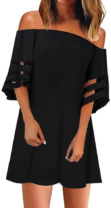 half off shoulder dress