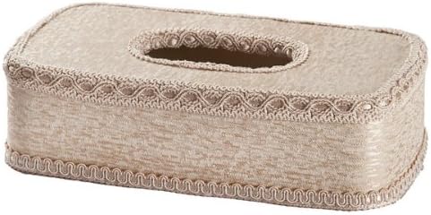 Decorative Tissue Box Cover (Sliver Beige)