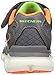 Skechers Kids Boys' Skech-Rayz Loafer,Gunmetal/Orange,1.5 M US Little Kid
