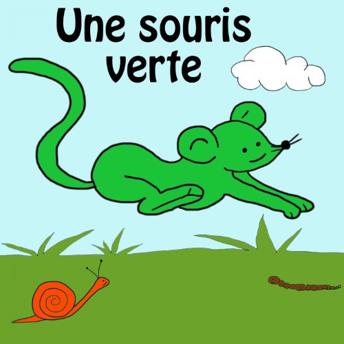 Une Souris Verte Coloriage