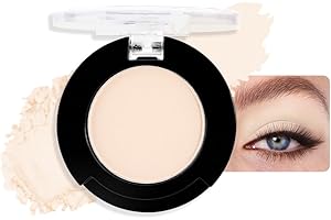 HHLTOH Single Matte Eyeshadow Makeup Palette, Neutral Beige Nude Eyeshadows Singles, Monochrome Eye Shadow Palette Makeup for Women, de sombras de ojos, Highly Pigmented Daily Evening Girls Eyeshadow