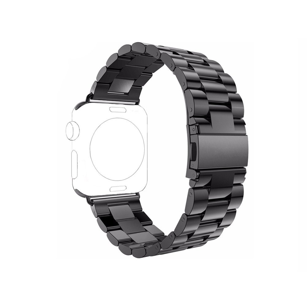 Moobom 42mm Stainless Steel Apple Watchband with Links Removal Tool