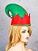 Santa Elf Costume Set Novelty Elf Shoes Elf Hat for Christmas Costume Accessories (Adult Size)