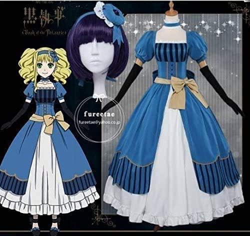 Amazon コスプレ衣装 黒執事 劇場版 豪華客船編 エリザベス ミッドフォード ウィッグ 靴別売り コスプレ 仮装 通販