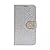S5 Case, Superior PU Leather Wallet Case [Card Slots] Sparkle Bling Surface Fitted Shell Stand Folding Magnetic Cover Extreme Lightweight Slim Skin for Samsung Galaxy S5 (Silver)