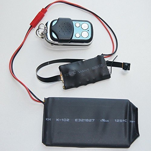 Full HD 1080P Hidden Camera DIY Module DVR CCTV Pinhole Camera With Wireless Remote Control 3800MA