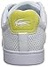 Lacoste Mens Carnaby Legacy Sneaker, White/Yellow Perforated, 10