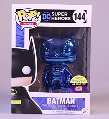 metallic blue batman funko pop