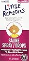 Little Remedies Saline Spray/Drops for Dry for Stuffy Noses, 1-Ounce (30 ml) (Pack of 6)