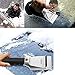 MotorFansClub 12V Auto Heated Snow Ice Scraper Winter Windshield Electric Snow and Non-Scratch Ice Scraper for Melting Ice and Snow