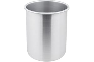 Royal Industries Bain Marie, Stainless Steel, 6 qt, 7 1/4" Diam x 8 1/2" H, Commercial Grade