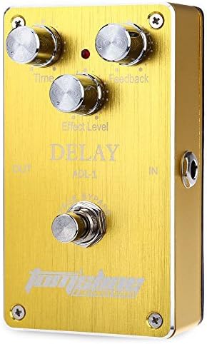 Aroma ADL - 1 Electric Guitar Delay Effect Pedal with True Bypass Design with Aluminum Alloy Housing