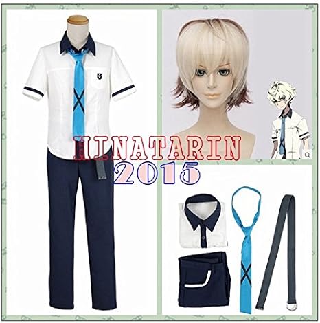Amazon キズナイーバー コスプレ衣装 ウィッグ付き 阿形 勝平 あがた かつひら 風 演出服 衣装 仮装 変装 オーダーサイズ可 Hinatarin15 コスプレ 仮装 通販