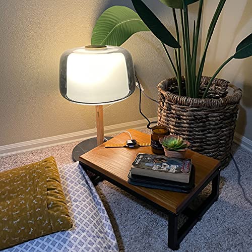 Black Step Stool, Solid Portable Step Stool by ECROCY Holds Up to 400