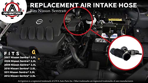 2 Air+Intake+Hose+16576+ET00A+16576ET00A