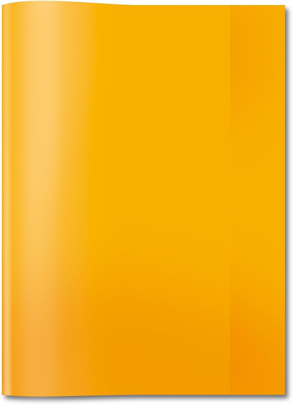 HERMA A4 Clear Exercise Book Cover Orange 7494 PVC Free Plastic
