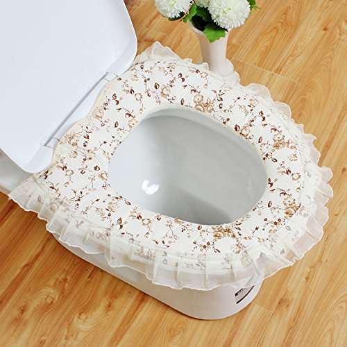 SDKIR-Fabric toilet seat, zipper toilet pad, antibacterial toilet bowl, toilet seat pad,f
