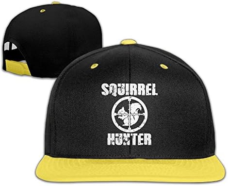 Squirrel Hunter Adjustable Unisex Hiphop Baseball Cap Graphic Sun Cap For Kid One Size