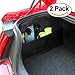 RED SHIELD Auto Trunk Organizer for Car, SUV, or Minivan – 22.4 x 7.08 inches [Black/2PK]