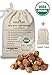 Cocoboo 100% Organic Soap Nuts, USDA Organic Certified, Handpicked & Sun Dried, Laundry Soap Hypoallergenic, Chemical Free, 240+ Loads, Include wash Bag, 1 Pound